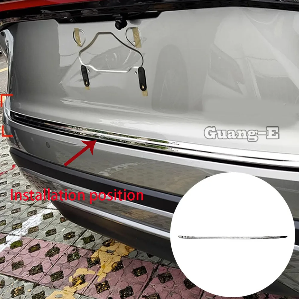 

Стальная декоративная накладка на заднюю дверь багажника для Lexus RX 350 350h 450h+ 500h 2022 2023 2024, аксессуар для авто
