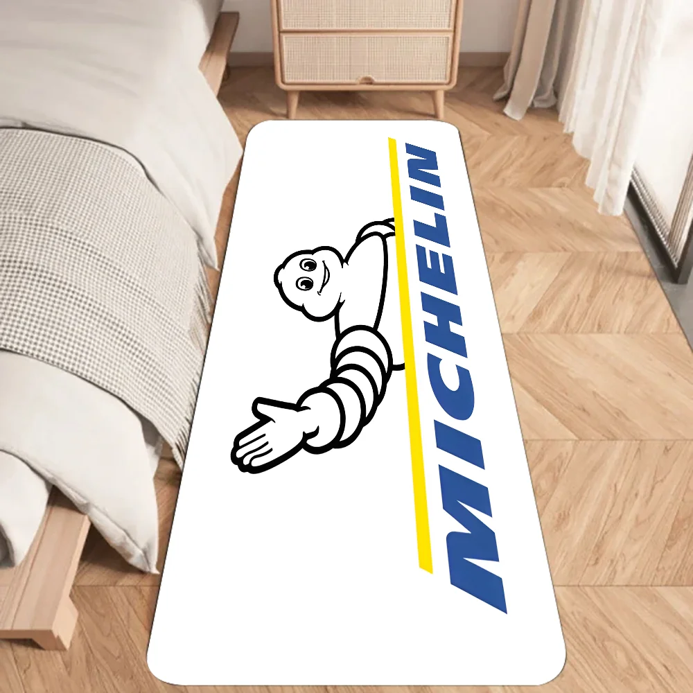 M-Michelins-s Floor Mat Graphic Printed Flannel Doormats For Bathroom Kitchen Entrance Carpet Home Decor