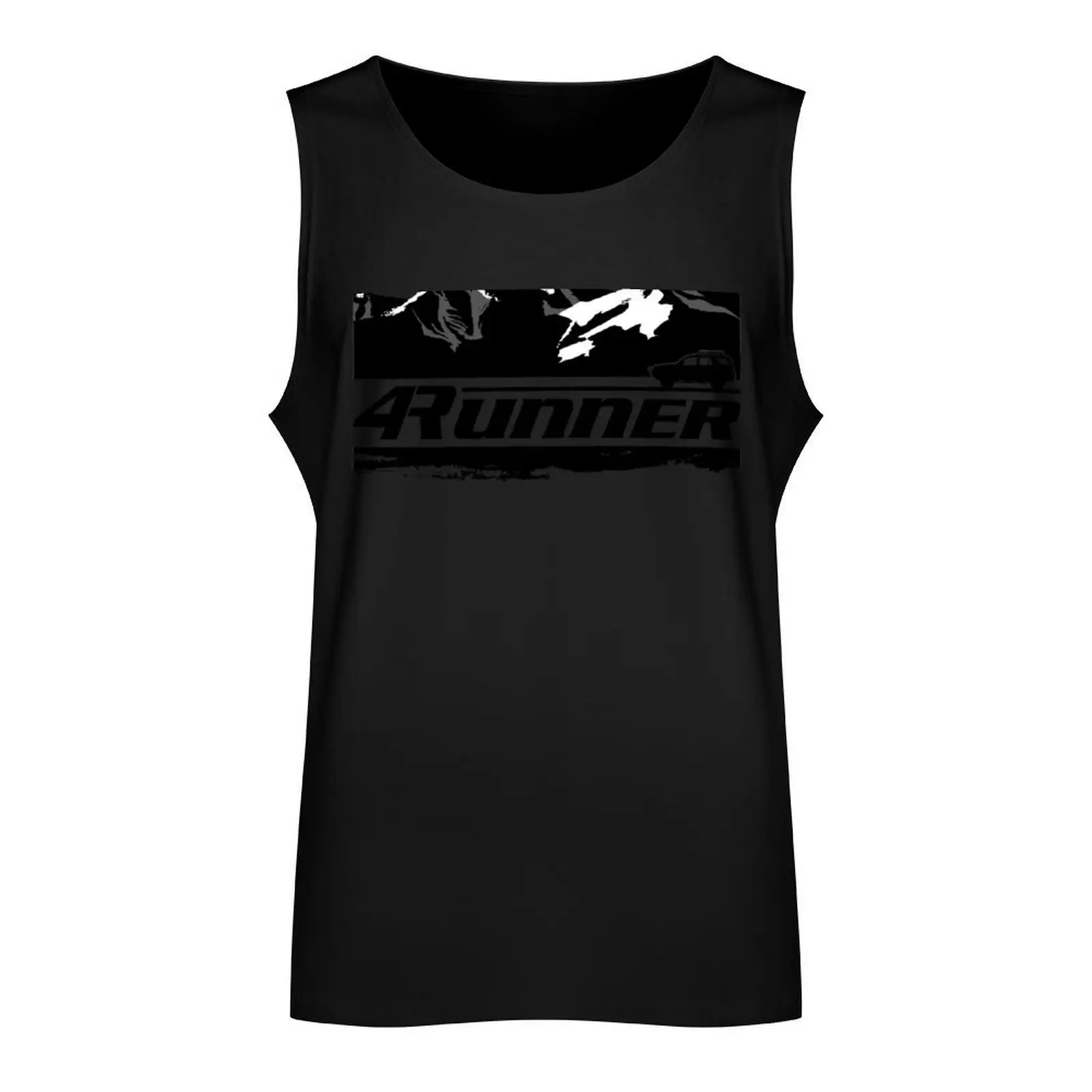 4Runner - Mountains + Vehicle 4th Gen Tank Top men gym Men's singlets