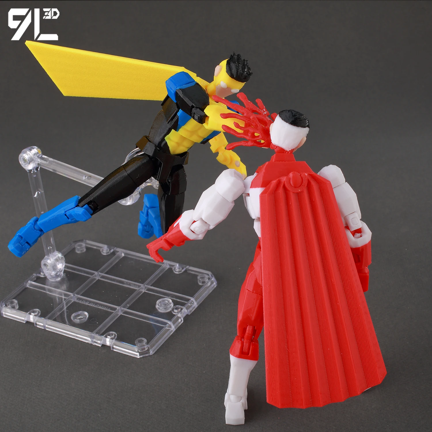 9L3D Printed Lucky Dummy13 Parent-Child Battle Beast Collectible Multi Jointed Action Figure Creative Gift Artistic Movable Doll