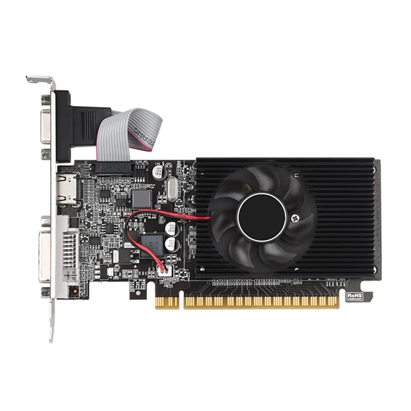 GT210 1GB Graphics Card Pcle X16 2.0 GPU Computer Graphics Card DVI-D+VGA+HD Desktop Video Card