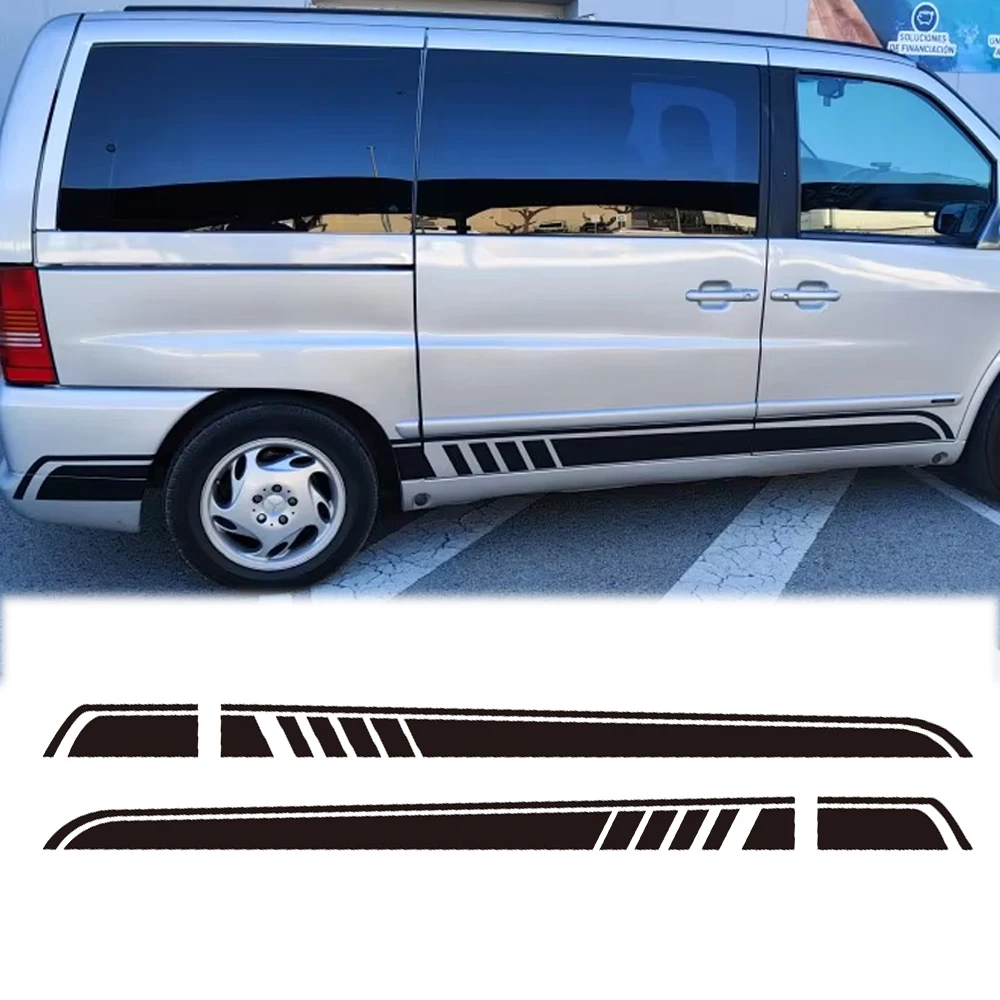 Adesivos de vinil para carros (2 peças) para Mercedes Benz Vito V Class Viano W447 V260 W639 W638 Marco Polo Camper Van, acessórios de tuning.