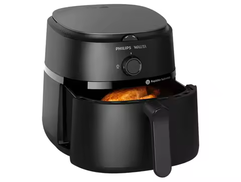 Air Fryer Philips Walita Série 1000 NA130/00 Preta com Timer 6,2L - 220V