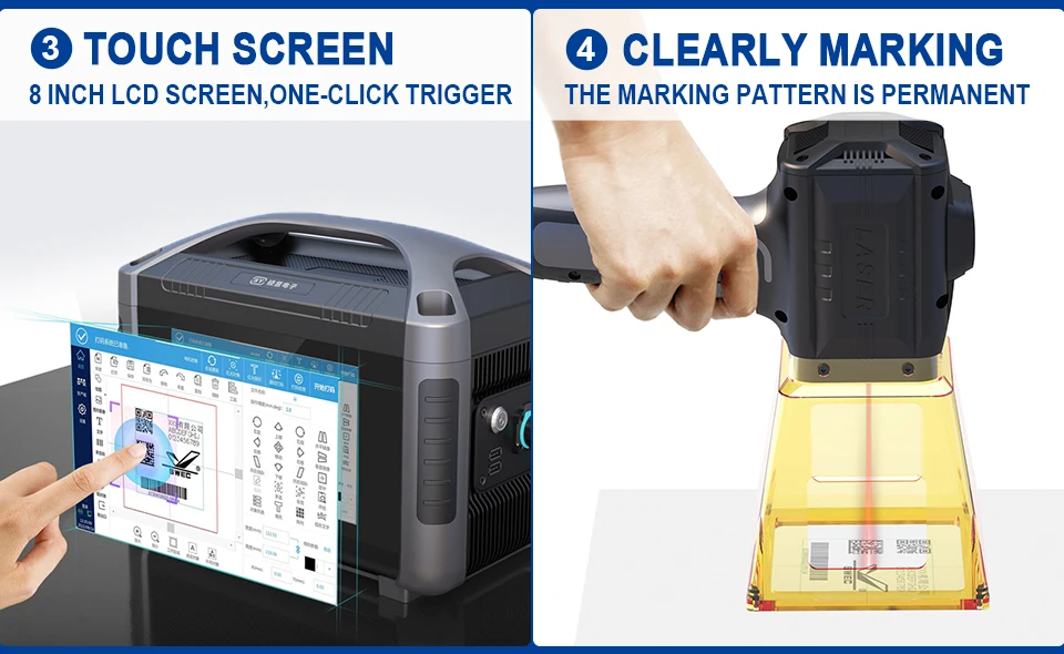 Handheld Fiber Laser for Jewelry & Gift Engraving: Photos, Text, Dates, Serial Numbers on Rings, Pendants, Lighters, Cufflinks