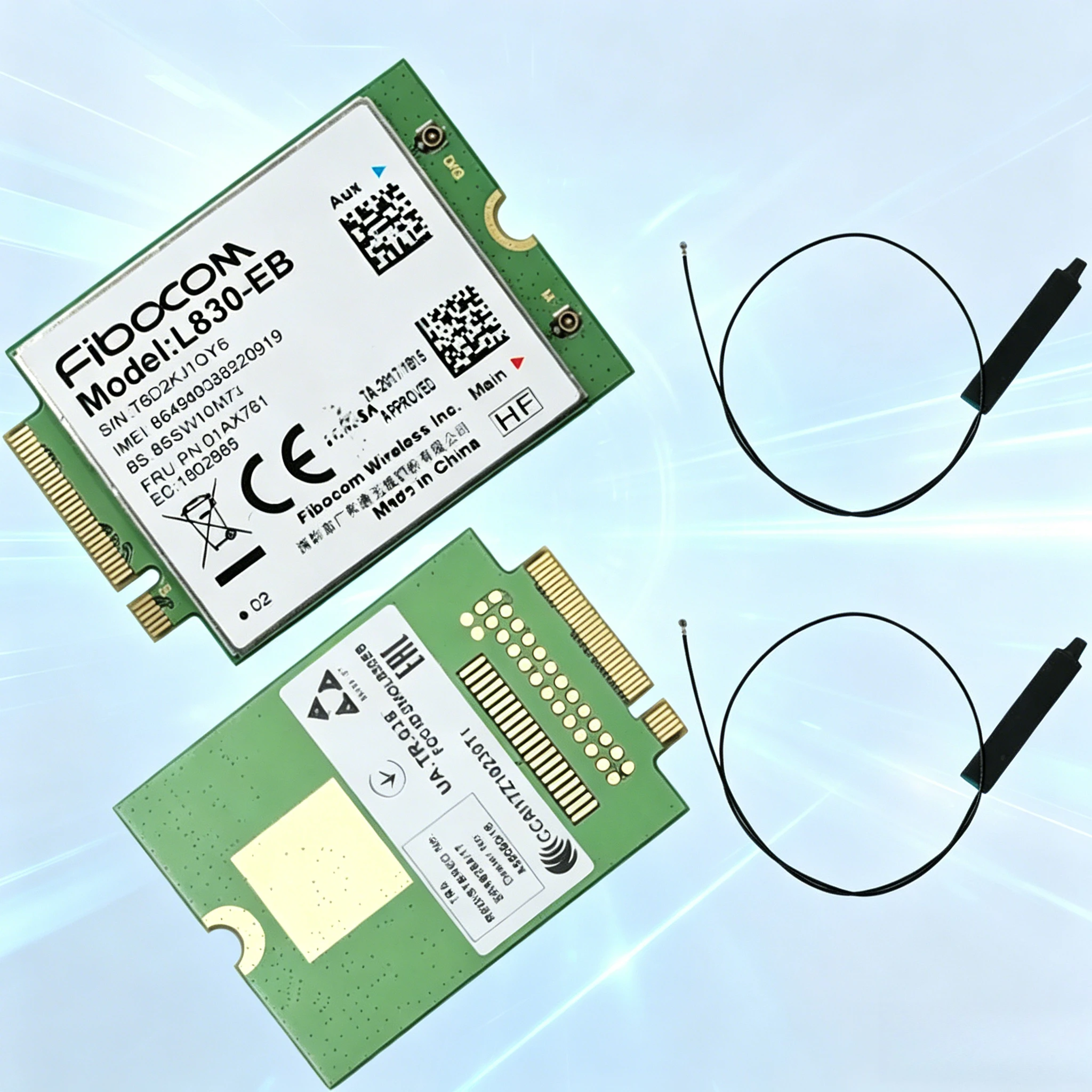 fibocom-l830-eb-wwan-カード-01ax761-x280-t480-t490-t490s-t590-p53s-x390-l490-l590-p43s-t480s-x390-yoga-用
