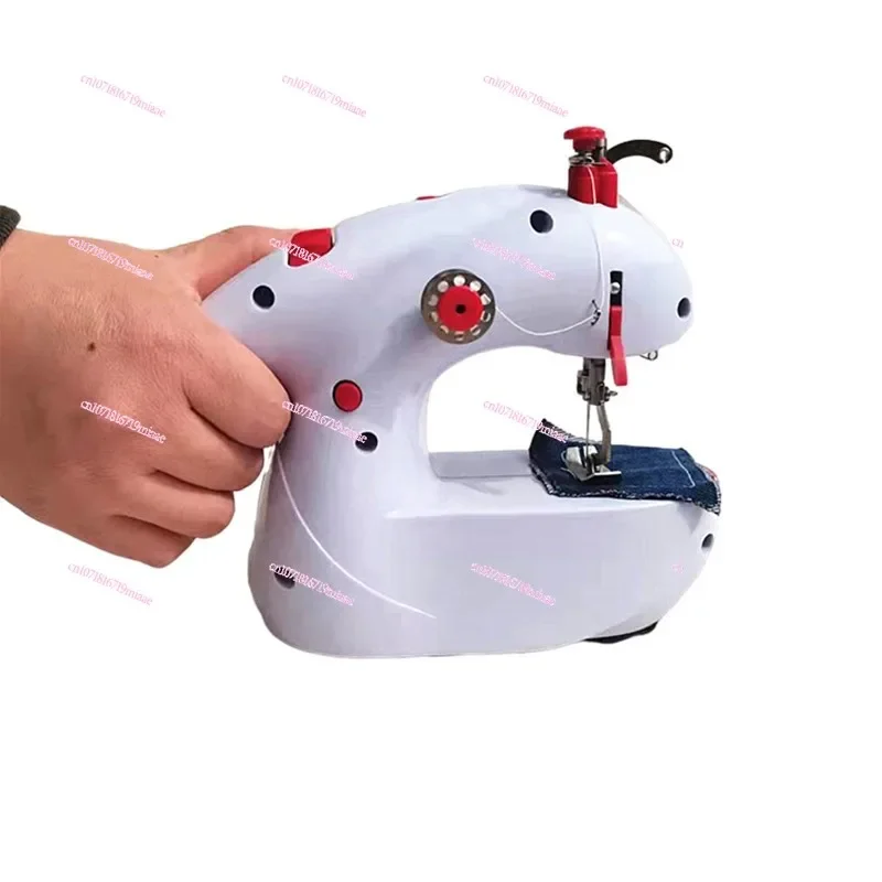 Home Automatic Mini Electric Handheld Small Sewing Machine Home Small Tailor Small Sewing Machine Portable