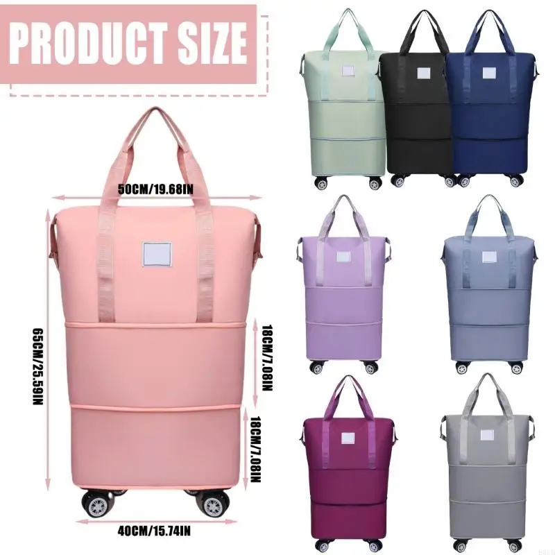 E8FB Túi đựng hành lý cầm tay có thể gập lại có thể gập lại Túi xách Duffle Duffle Túi xách Duffle