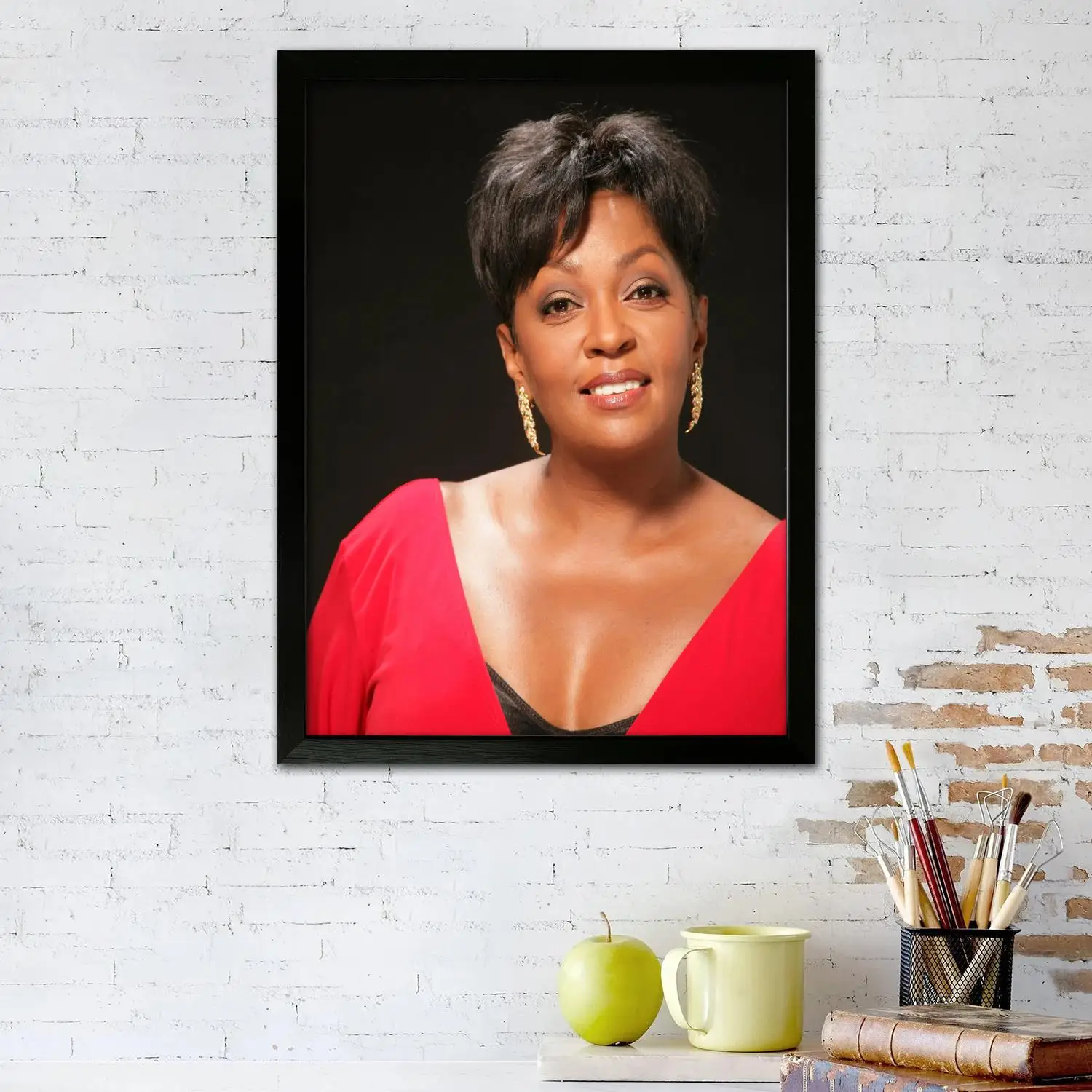 Anita Baker Canvas Art Poster and Wall Art, Picture Print, Modern Family Bedroom Decor,Decorative painting