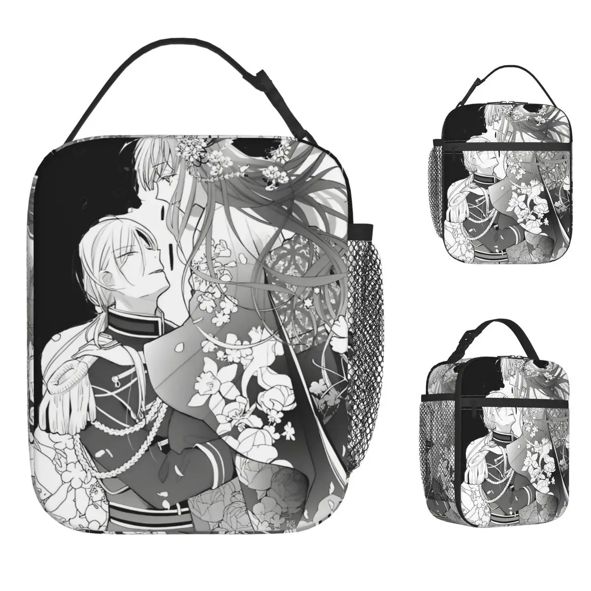 

My Happy Marriage Lunch Bag Portable Lunch Box Child Office Print Cooler Bag Fashion Oxford Tote Food Bags