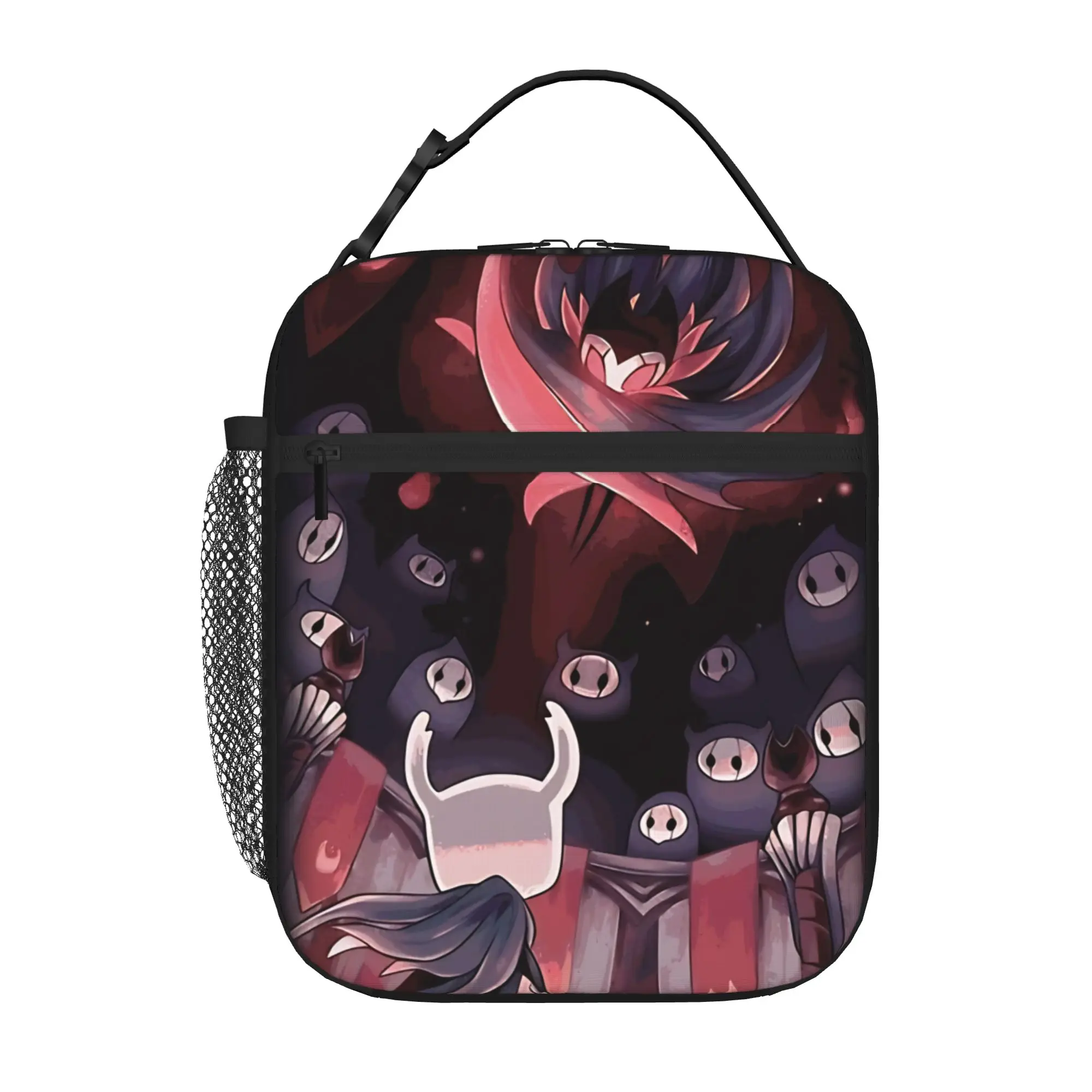 1 Piece For Students Food Container Mysterious Portable Pocket Hollow Knight Zipper Closure Aluminum Foil Food Pouch For Travel