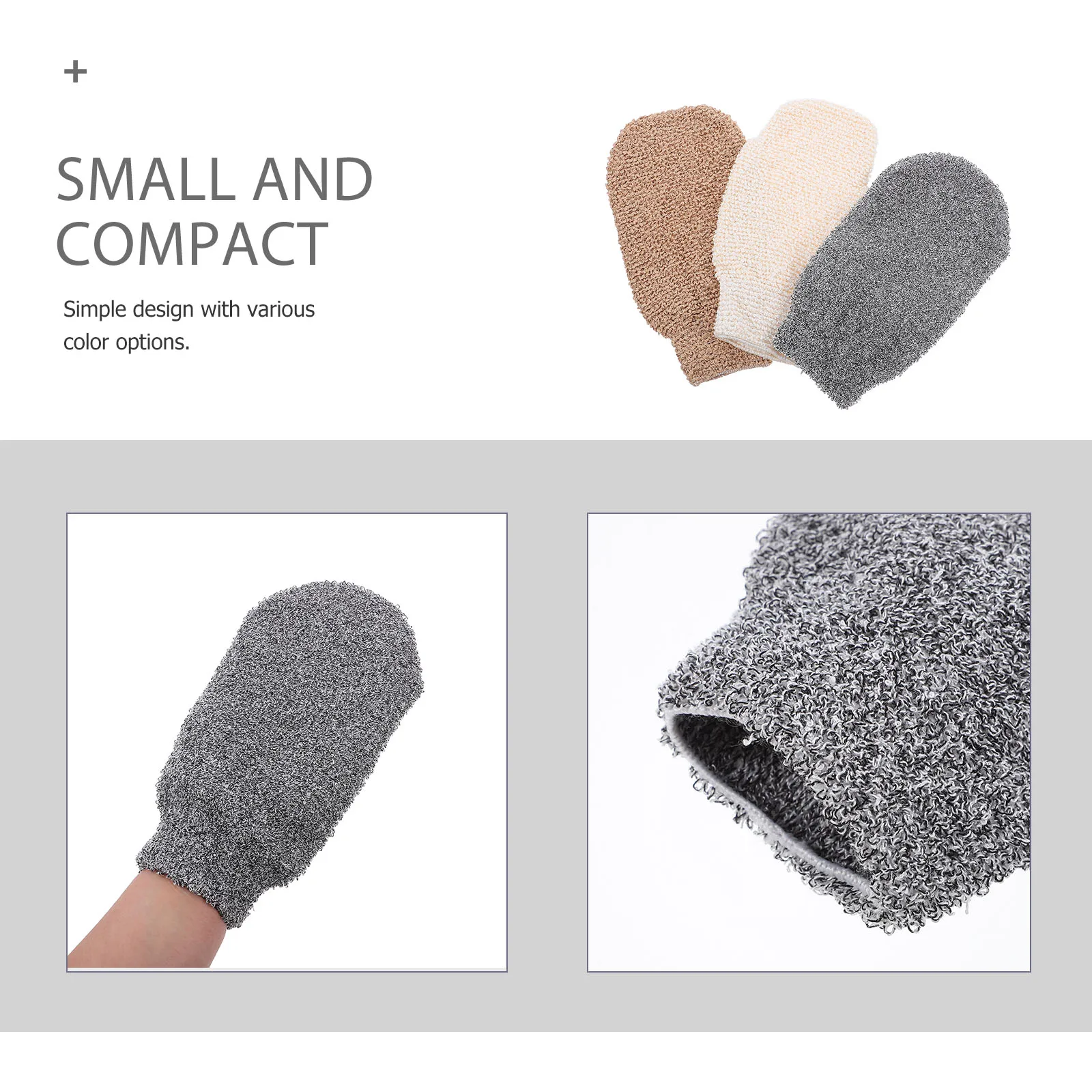 3-teiliger Sand-Off-Handschuh für Strand-Entferner-Handschuhe, multifunktionale Verwendung beim schnellen Trocknen, leicht, reisefreundlich