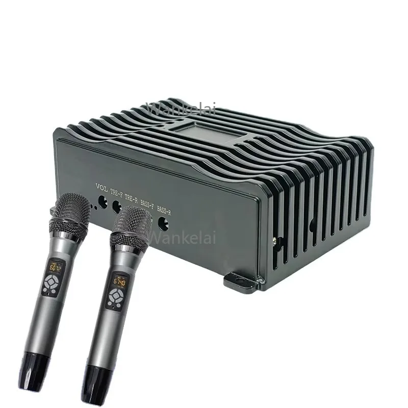 

Universal Power DSP Amplifier Karoke Sound System 16pin With KTV Microphone Ai Voice BT Function for Android Car Radio