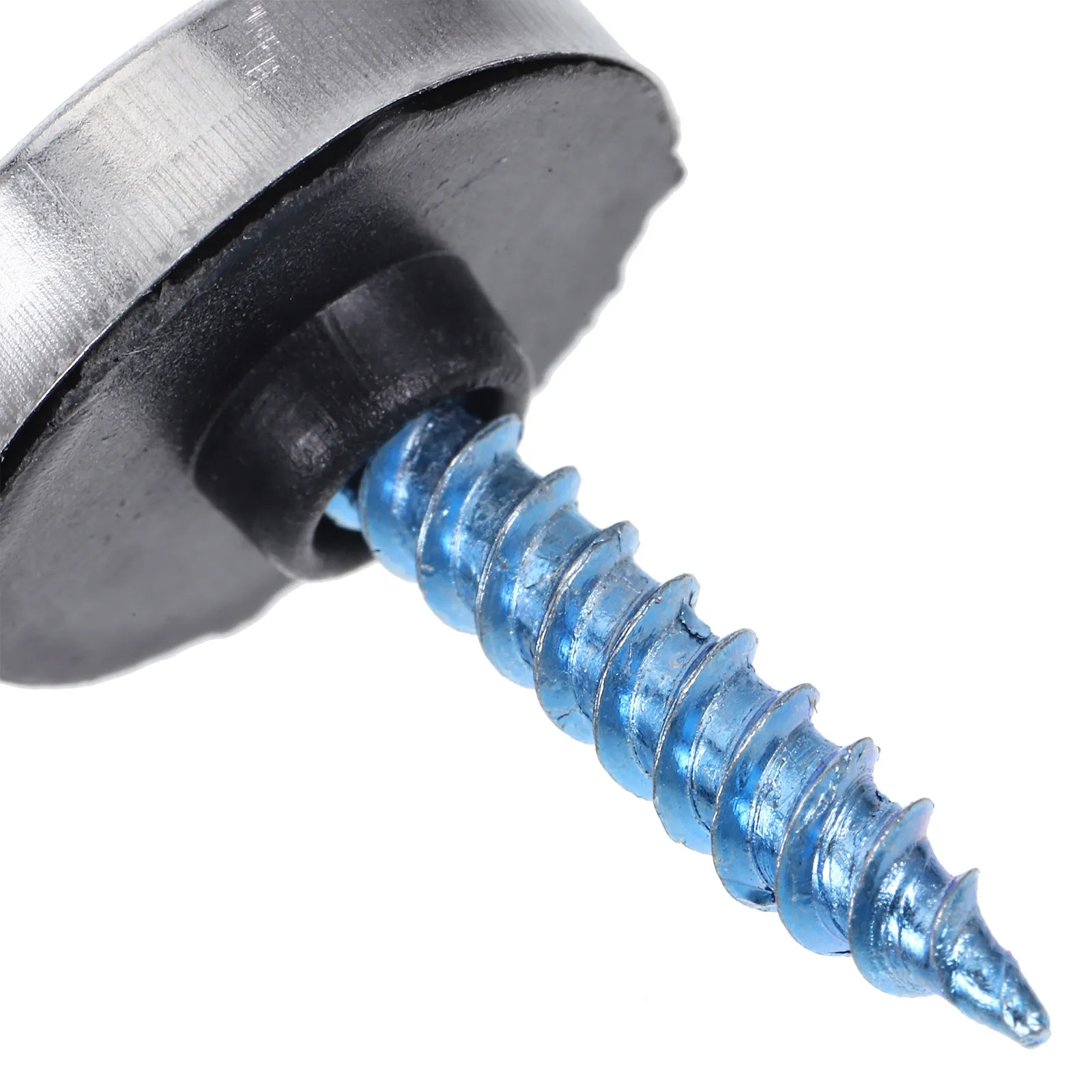100Pcs Stainless Steel Mirror Screws Decorative Cover Nails Sleek Polished Finish for Residential Commercial Use Bathroom Living