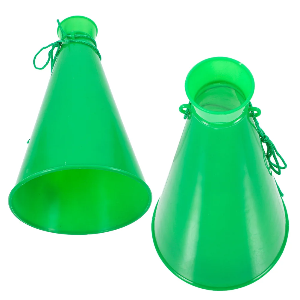 

1 Pair Portable Plastic Cheer Megaphones Loud Noise Maker For Sports Events Party Outdoor Activities Kids Cheering Prop Stadium