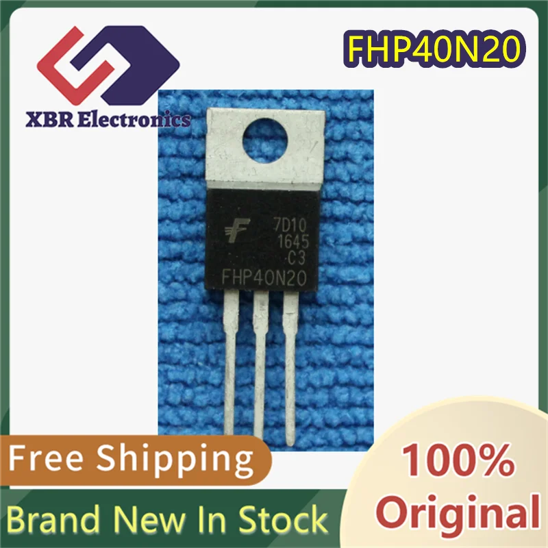 

(10/50 pieces) FHP40N20 40N20 TO-220 Power MOSFET 40A 200V Brand new genuine product In stock Free shipping
