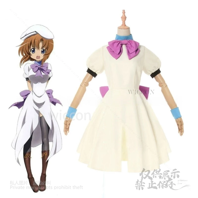 كون هيغوراشي عندما يبكون هو ريوغو رينا سونوزاكي ميون مايبارا أزياء تنكرية فستان JK كرنفال الهالوين مخصص