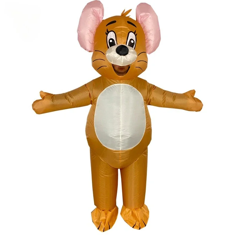 Inflatable Cat and Mouse Costume Adult Size Funny Cartoon Animal Cosplay Suit for Party Halloween Performance - Image 4