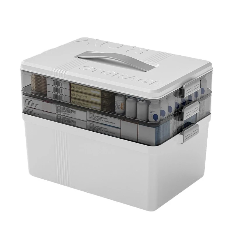 

Бытовой шкаф для хранения лекарств, многослойный аптечный шкаф большой емкости, ящик для хранения секретных лекарств