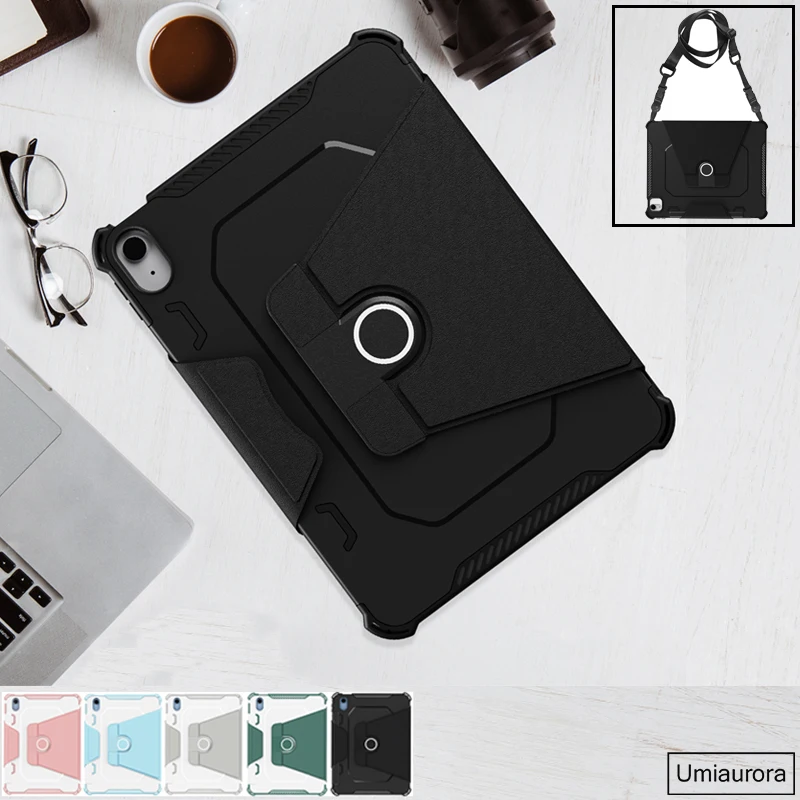 

Для iPad Mini 5 6 9,7 7 8 9 10,2 10 10,9 11-го поколения 11-дюймовый A16 флип-чехол для смарт-планшета противоударный ремешок-подставка Прочный чехол