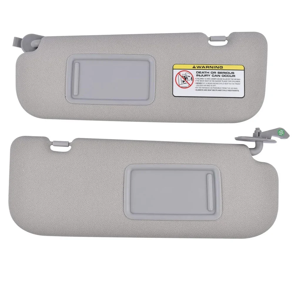For Hyundai Elantra MD 2011 2012 2013 2014 2015 Gray Car Front Sun Visor Panel Interior Sunvisor Makeup Mirror 852103X000