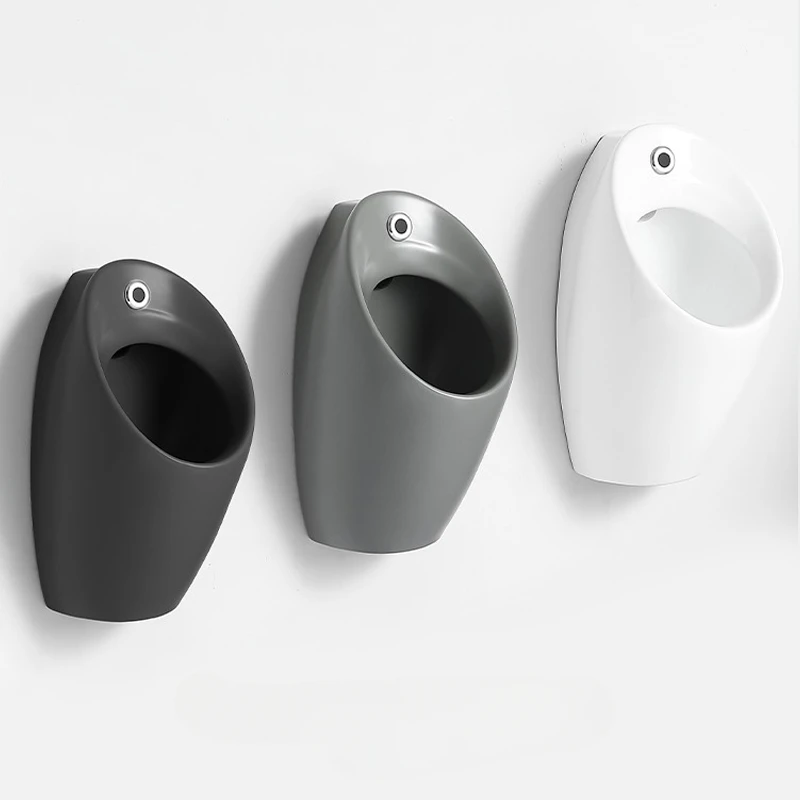 

Ceramic urinal automatic sensing integrated wall mounted hotel men's bathroom urinal wall mounted urinal