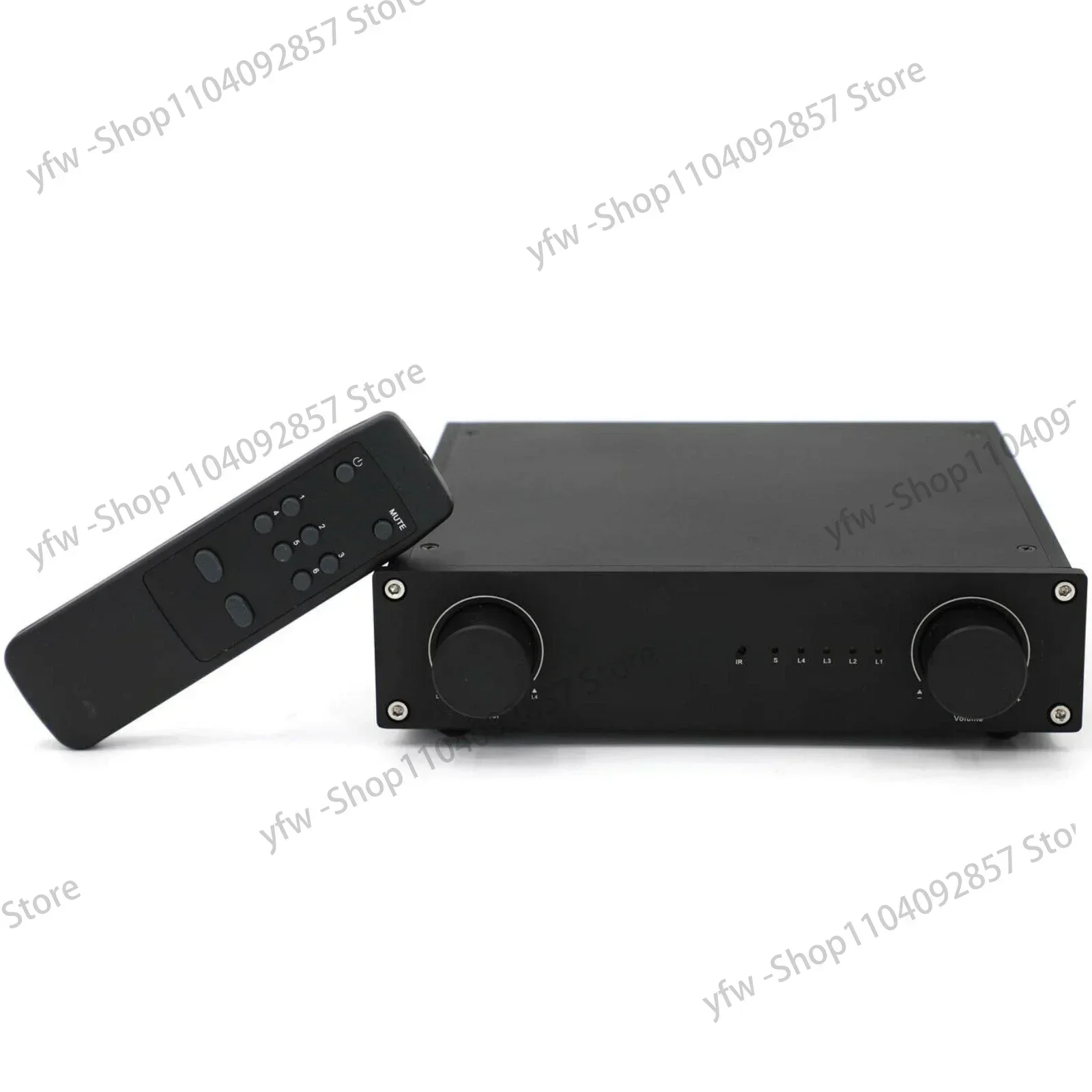 Remote Passive Volume Controller Passive Preamplifier With 4 Way Input Preamp