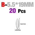 Silver B 5.5x19mm
