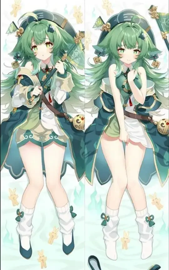 Dakimakura Huohuo Anime Body Pillow Cover Double-Sided Print Life Size Pillowcase Gifts