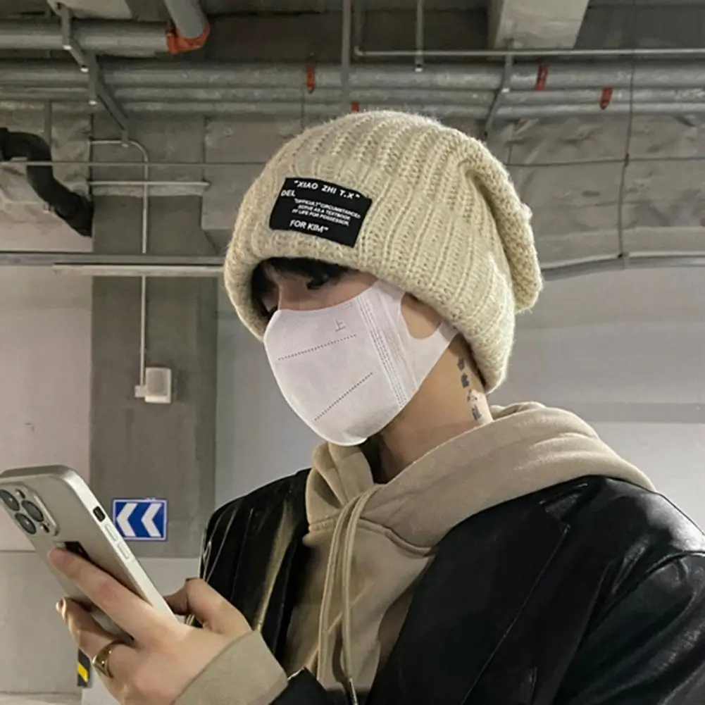 Fashion Winter Knitted Hats for Men Women Casual Multiple Colored Winter Head Girth Knitted Hat Unisex Daily Life ​Beanie