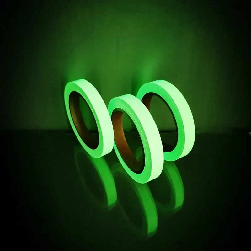 Cinta luminosa fluorescente verde para pesca, autoadhesiva y brillante - imagen 2