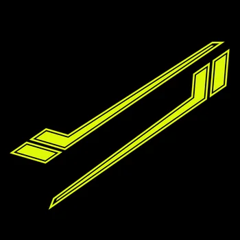 Motosiklet Ön Çamurluk Tarak Evrensel Çıkartmalar Motor Gövde Yansıtıcı Su Geçirmez Çıkartması Yamaha R1 R3 Mt07 Mt09