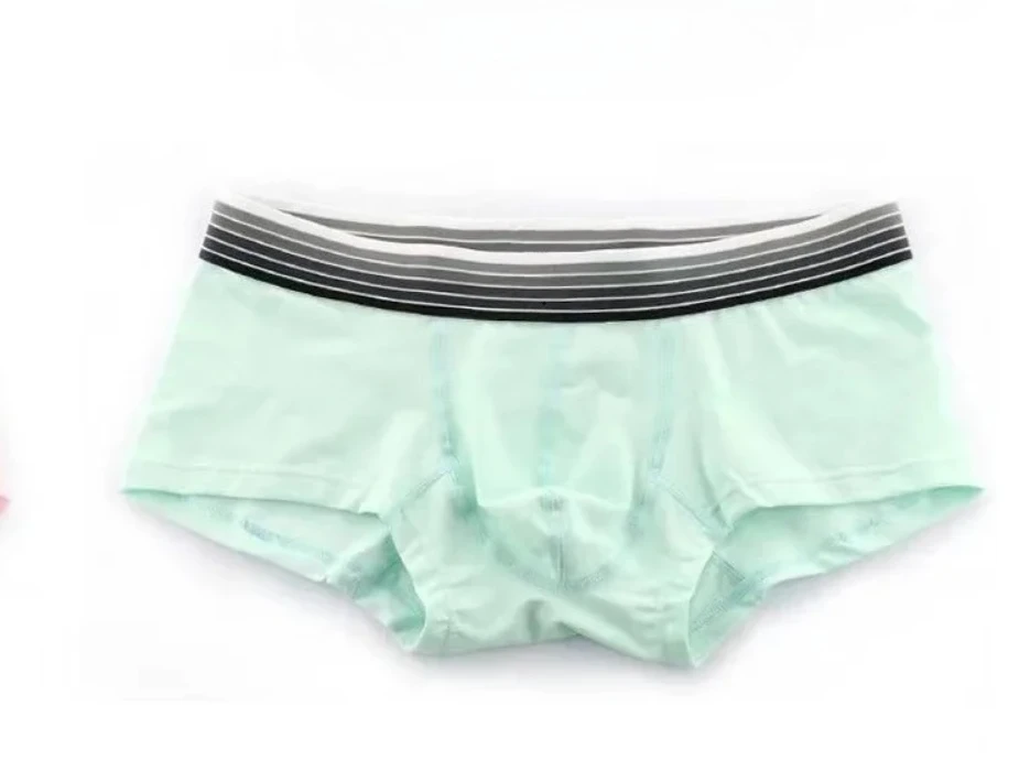 

Cotton Bulge Boxy Underwear for Men Sexy Low Waist U Pouch Boxer Shorts Breathable Thin Cozy Sports Underpants Hip Lift Panties