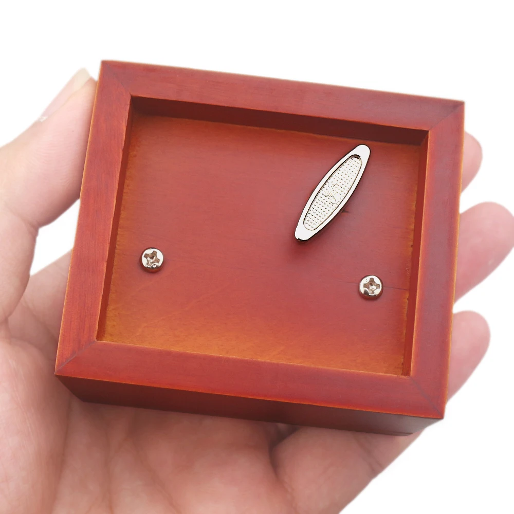 Rosiking Handmade Wooden This Is Halloween  Music Box