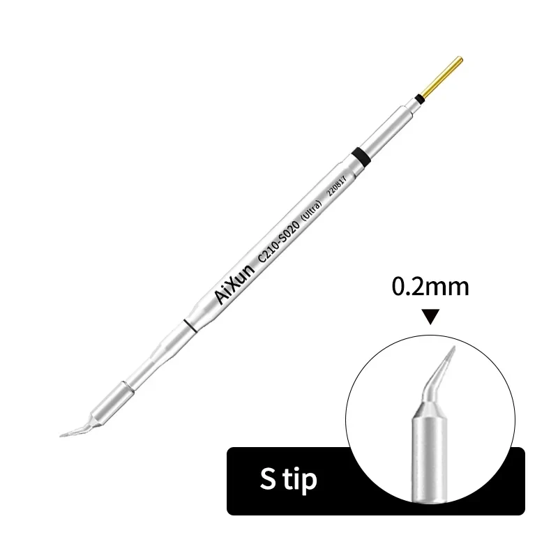 Imagem -03 - Dicas de Solda Aixun para Reparo Móvel Retrabalho de Precisão C210-i010 C210-k030 C210-s0 T3b T402 T410 T420d T420