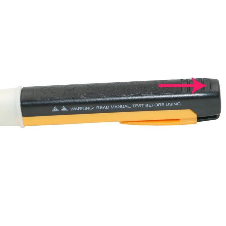 90-1000V Voltage Tester Electric Indicator Non-Contact Voltage Tester AC Power Outlet Detector Tester Pen with LED Light