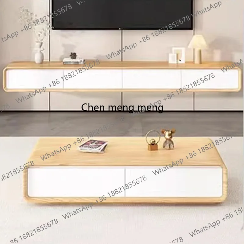 

Белая тумба под телевизор для гостиной с камином, универсальный органайзер для хранения, дизайнерский ТВ-стол, современная мебель в китайском стиле