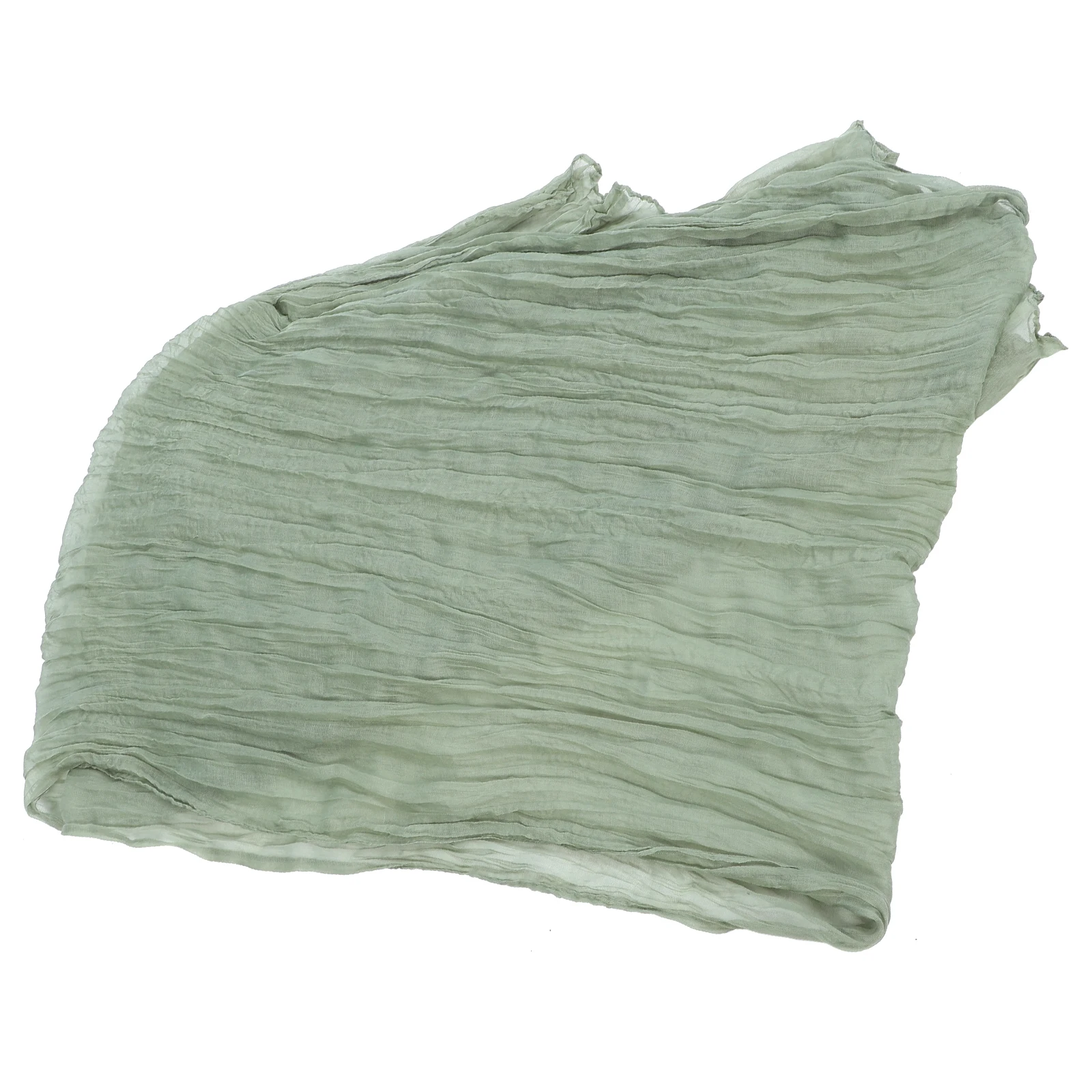 

Gauze Table 90x300cm Sage Green Decorative Wedding Decor Cloth Wedding Party Farmhouse Tablecloth Banquet Cover