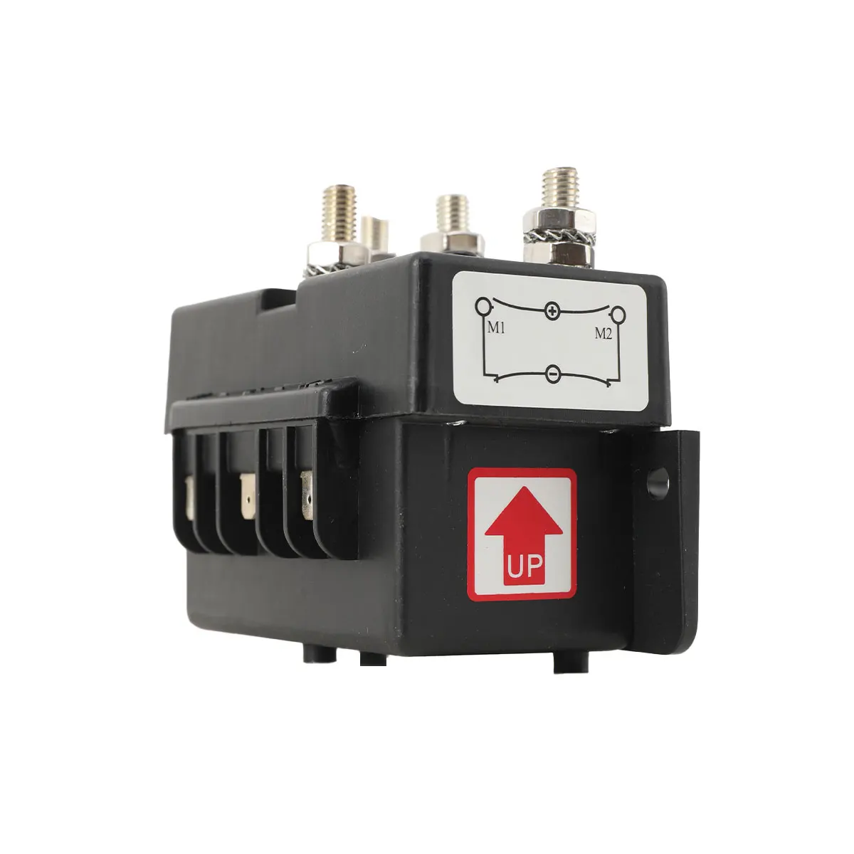 NONE Solénoïde de commande de guindeau d'ancre robuste pour treuil d'ancre marin de bateau Max 1500W 12V relais de bobine de Tube en spirale relais de commutateur 3