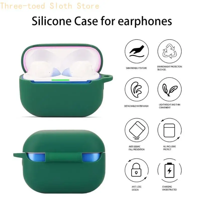 Flexibles, weiches Schutzgehäuse, geeignet für JoyBuds Wireless Earbud, stoßfeste Abdeckung, kratzfeste Hülle E74A – Detail 4