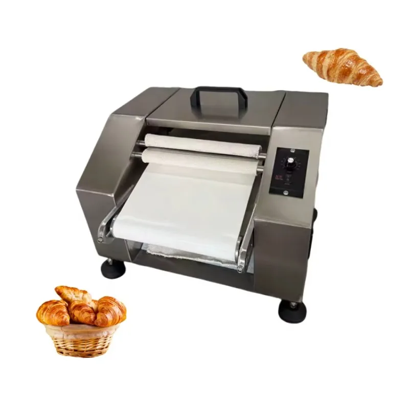 Fully Automatic Dough Roller Machine Croissant Forming Rolling Make Automatic Electric