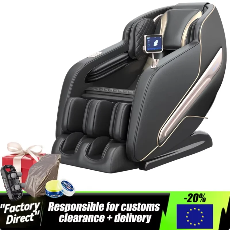 

Factory Wholesale Deluxe Zero Gravity Full Body Shiatsu Recliner Foot SPA Electric Office Capsule 4D Massage Chair