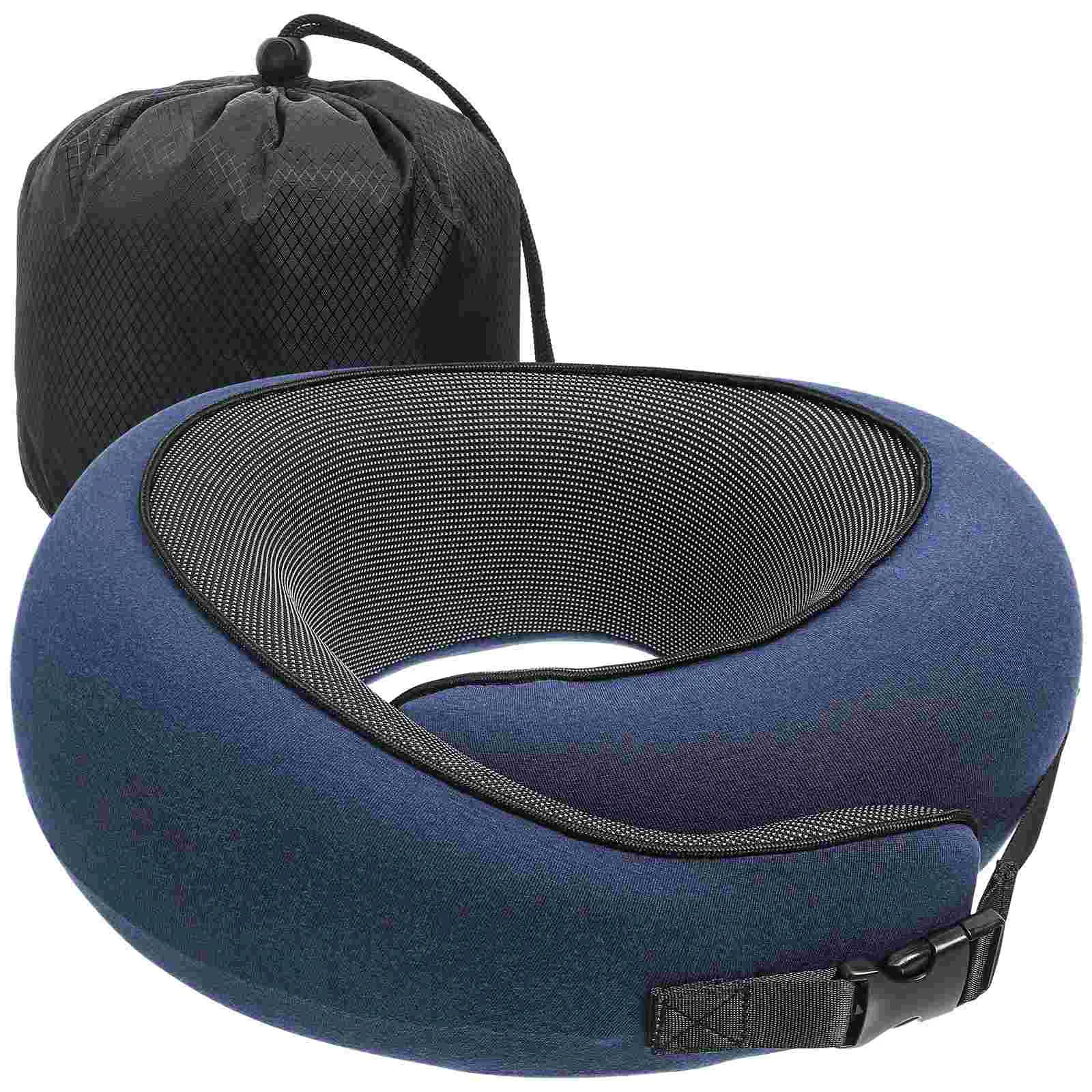 U-shaped Travel Pillow Neck Airplane Can Be Accommodated Pillows For Airplanes Pvc Car