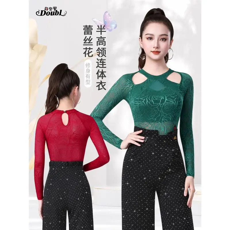 

Новинка 2025 года, купальник для латинских танцев для женщин/девочек/женщин, новый сексуальный топ для сальсы/бальных танцев/танго/ча-ча/rumba/самбы/латинского топа