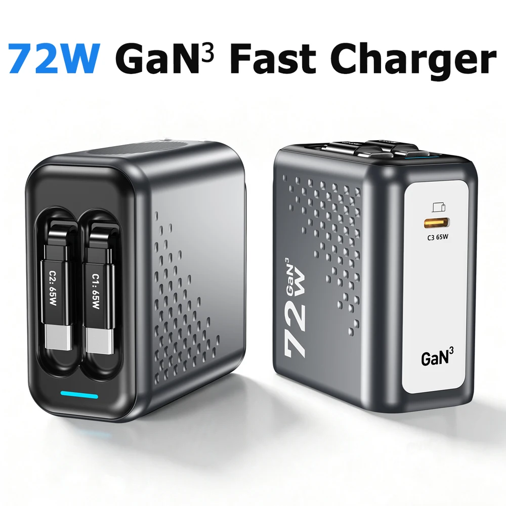 caricatore-da-viaggio-gan-da-65w-e-72w-adattatore-di-corrente-da-parete-con-connettore-di-tipo-c-e-doppio-cavo-usb-c-retrattile-tecnologia-pps-e-ricarica-rapida-qc-per-macbook-e-samsung