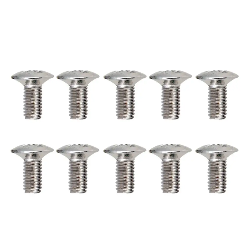 10 tornillos de engranaje duraderos 3/5, Selector de interruptor, tornillos selectores para guitarra