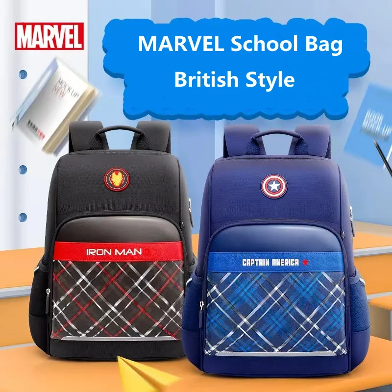 2024-disney-school-bags-for-boys-grade-1-3-iron-spider-man-primary-student-shoulder-orthopedic-backpack-captain-america-mochilas