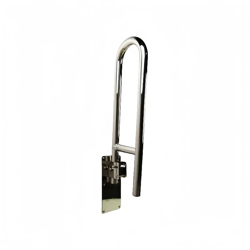 High Quality Stainless Steel Anti-Slip Foldable Public Restroom Safety Grab Bar Bathroom Accessories