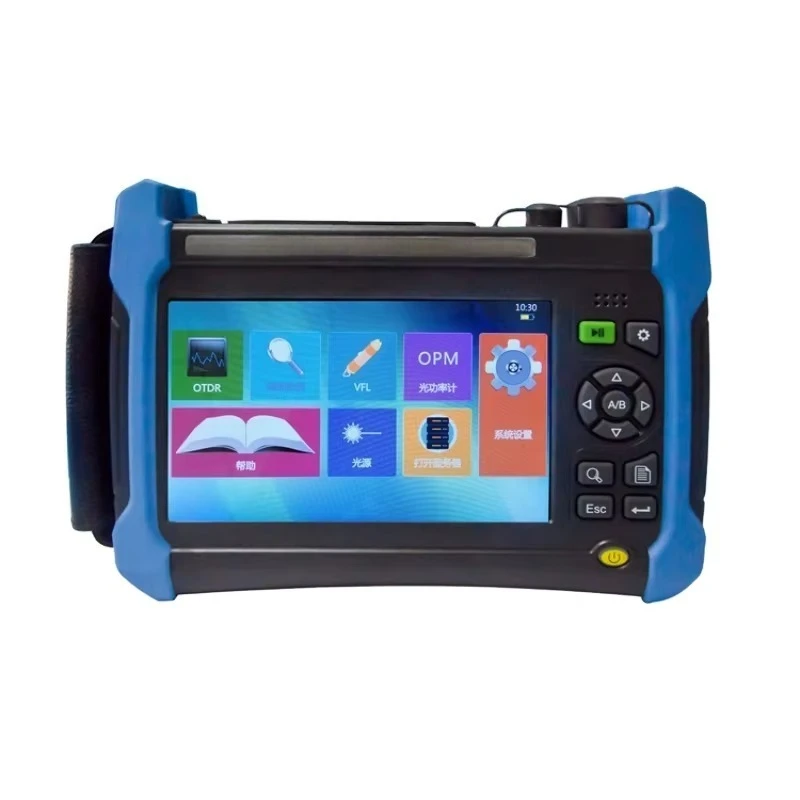 JW3302XR Handheld OTDR Optical Time Domain Reflectometer 1310/1490/1550nm, 37/36/37dB Fiber Optic Fault Testing Instrument