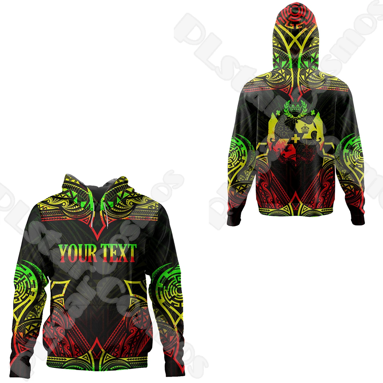 

Custom Name Country Tonga Polynesia Islands Flag Tattoo Retro Culture Vintage 3DPrint Pullover Harajuku Casual Hoodies Jacket V3