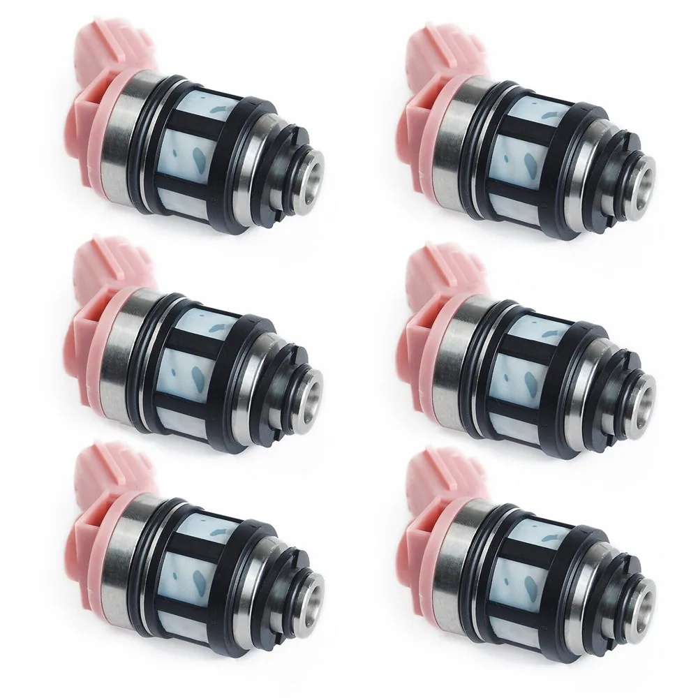 

6Pcs/lot Fuel Injectors Nozzle 16600-9S200 166009S200 166001B000 for Nissan 3.0L 3.3L 1996-2004 16600 9S200 JS23-4 Fuel Injector